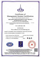 ISO9001：2015质量管理体系认证-英文